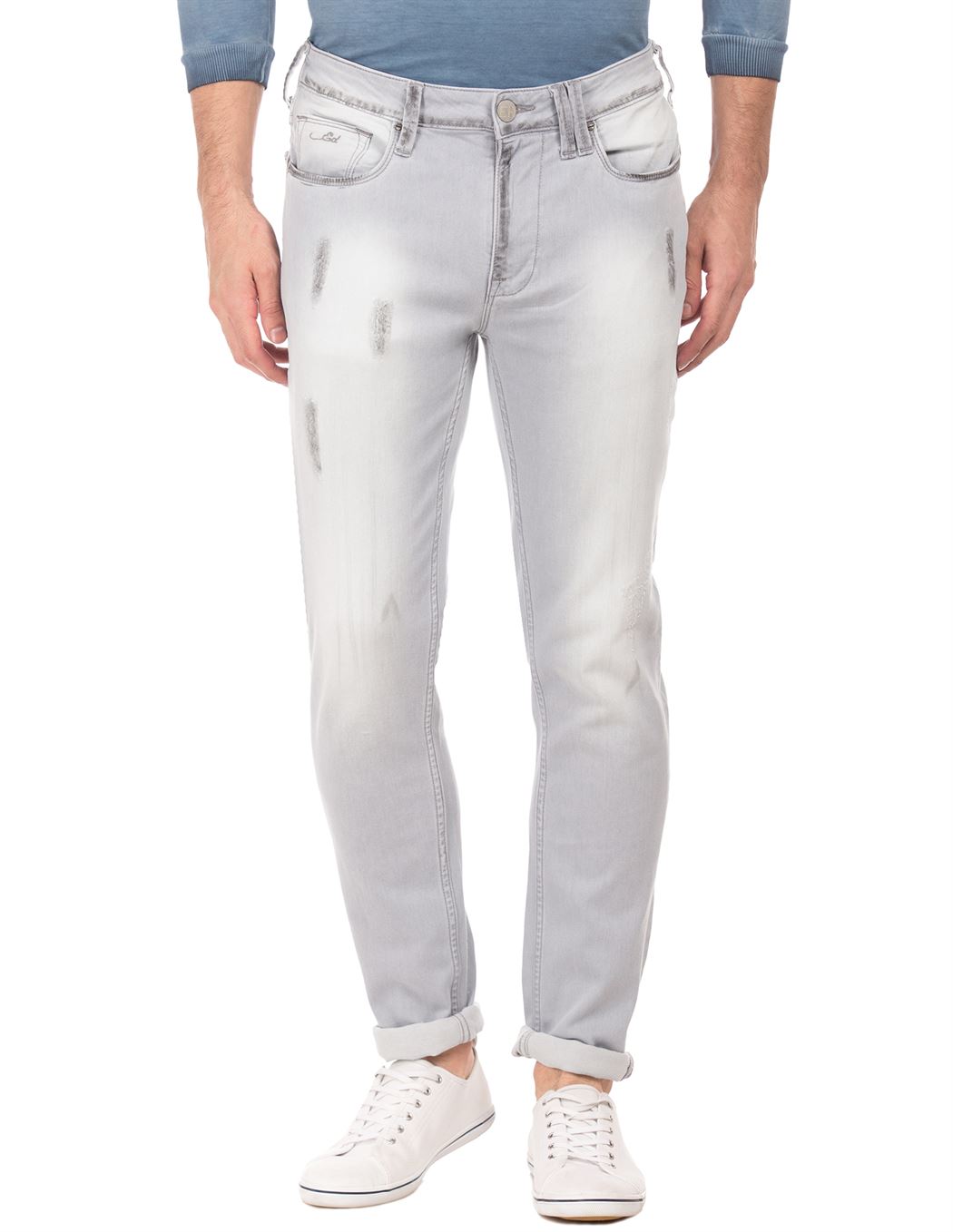Ed Hardy Men Casual Wear Solid  Jeans